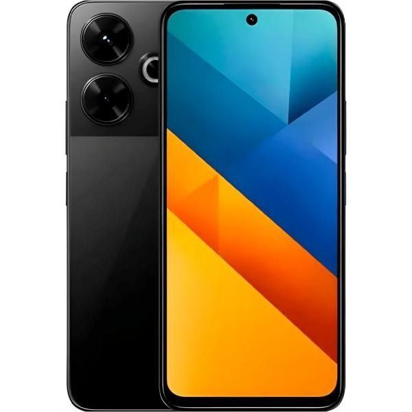 Смартфон Xiaomi Poco M6 4G 8/256GB Black_EU 520124 фото