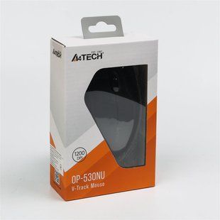 Миша A4Tech OP-530NU Black V-Track OP-530NU USB (Black) фото