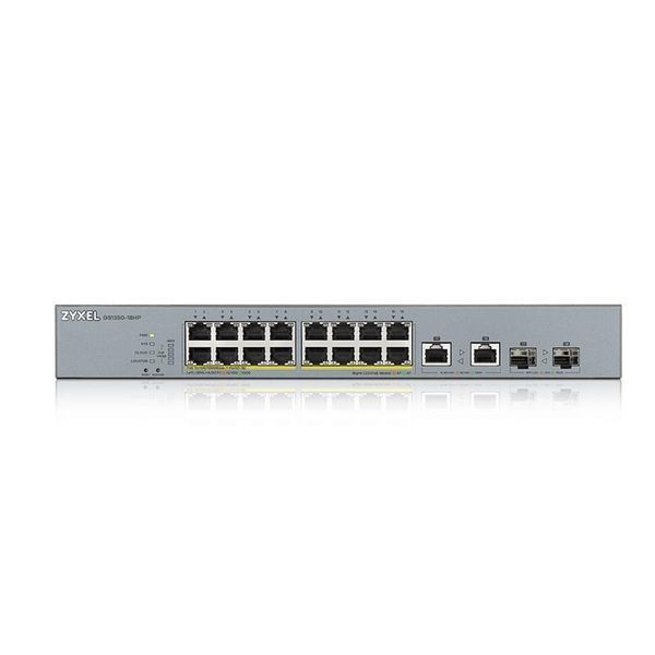 Комутатор для відеоспостереження ZYXEL GS1350-18HP (GS1350-18HP-EU0101F) 284314 фото