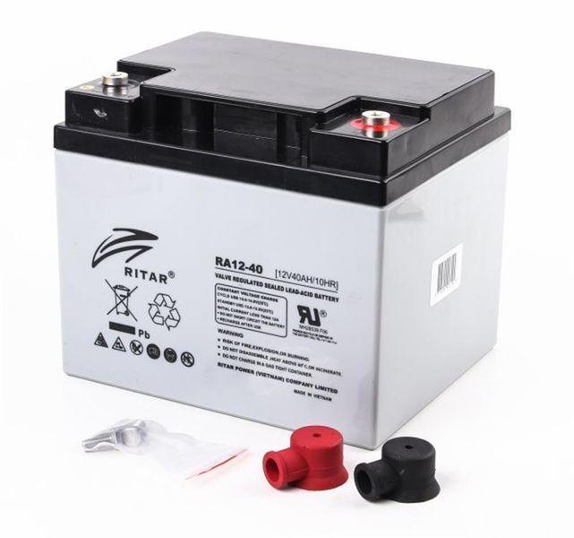 Акумуляторна батарея Ritar 12V 40AH (RA12-40) AGM 444914 фото