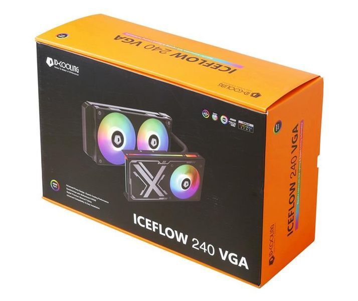 Система водяного охолодження для відеокарти ID-Cooling Iceflow 240 VGA 325594 фото