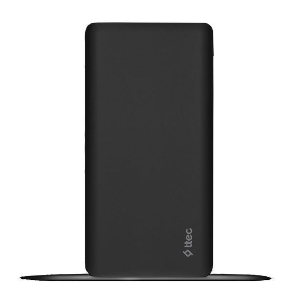 Універсальна мобільна батарея Ttec 10000mAh PowerSlim S Black (2BB135S) 405416 фото