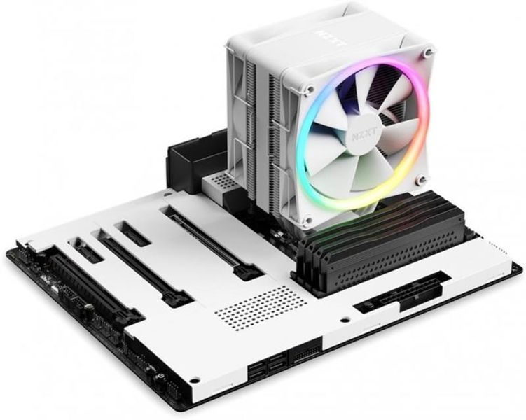 Кулер процесорний NZXT T120 RGB White (RC-TR120-W1) 445642 фото