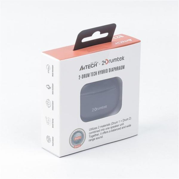 Bluetooth-гарнітура A4Tech B27 Ash Grey 469373 фото