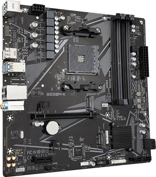 Материнська плата Gigabyte B550M K Socket AM4 458816 фото