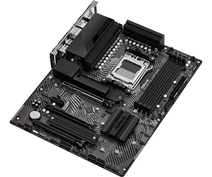 Материнська плата ASRock X670E PG Lightning Socket AM5 433856 фото
