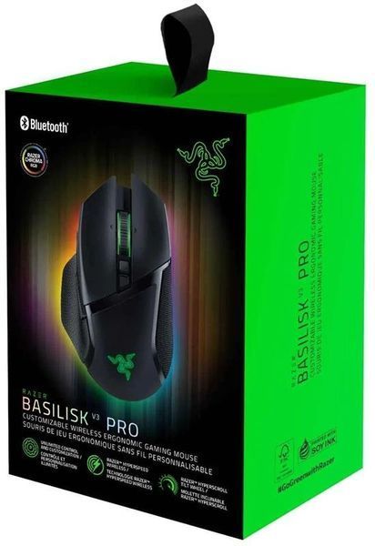 Миша бездротова Razer Basilisk V3 Pro Black (RZ01-04620100-R3G1) 438084 фото