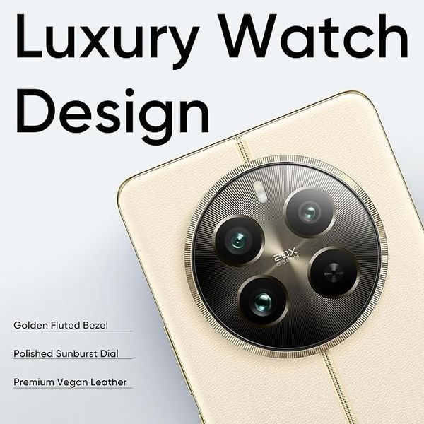 Смартфон Realme 12 Pro 5G 8/256GB (RMX3842) Dual Sim Navigator Beige 495762 фото