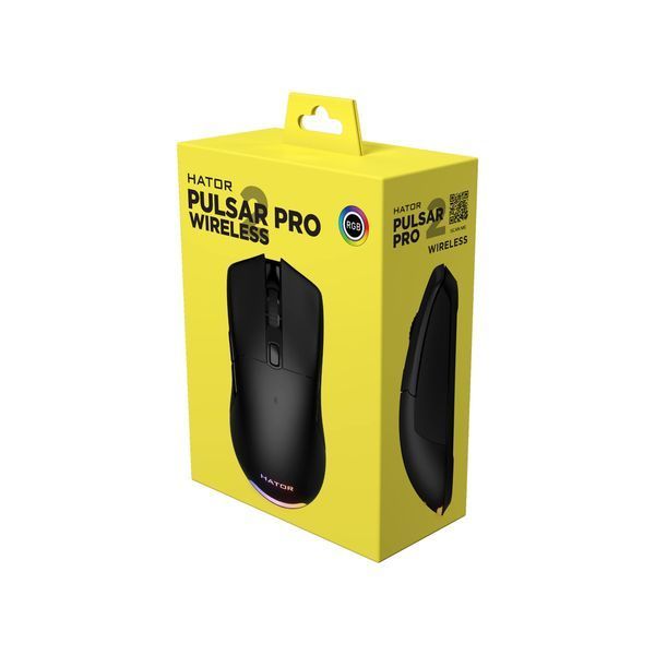 Миша бездротова Hator Pulsar 2 Pro Wireless Black (HTM-530) 478476 фото