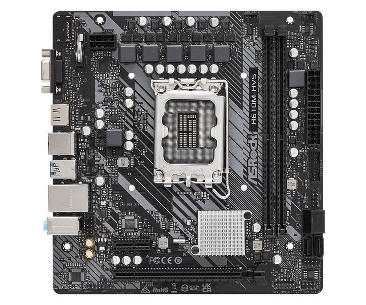 Материнська плата ASRock H610M-HVS Socket 1700 414818 фото