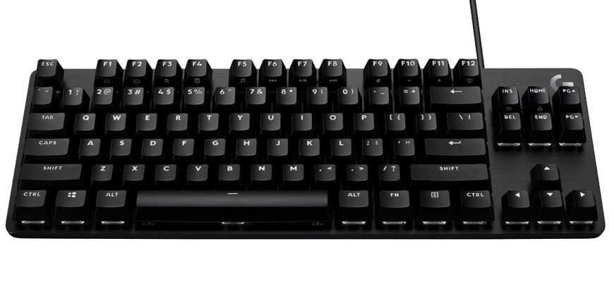 Клавiатура Logitech G413 TKL SE Corded Mechanical Gaming Keyboard Black (920-010446) 436026 фото