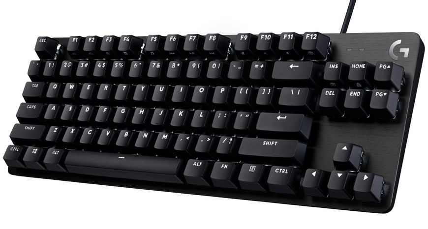 Клавiатура Logitech G413 TKL SE Corded Mechanical Gaming Keyboard Black (920-010446) 436026 фото