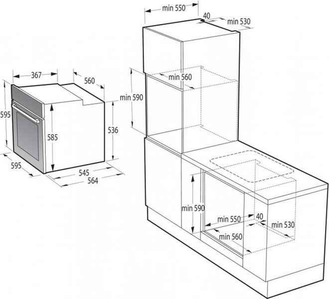 Духова шафа Gorenje BO6737E02X 488359 фото