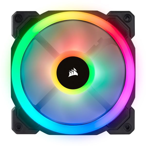 Вентилятор Corsair LL120 RGB (CO-9050071-WW), 120x120x25мм, 4-pin, чорний 247344 фото