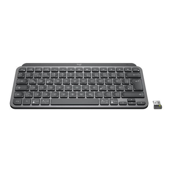 Клавіатура бездротова Logitech MX Keys Mini For Business Wireless Illuminated US Graphite (920-010608) 463925 фото