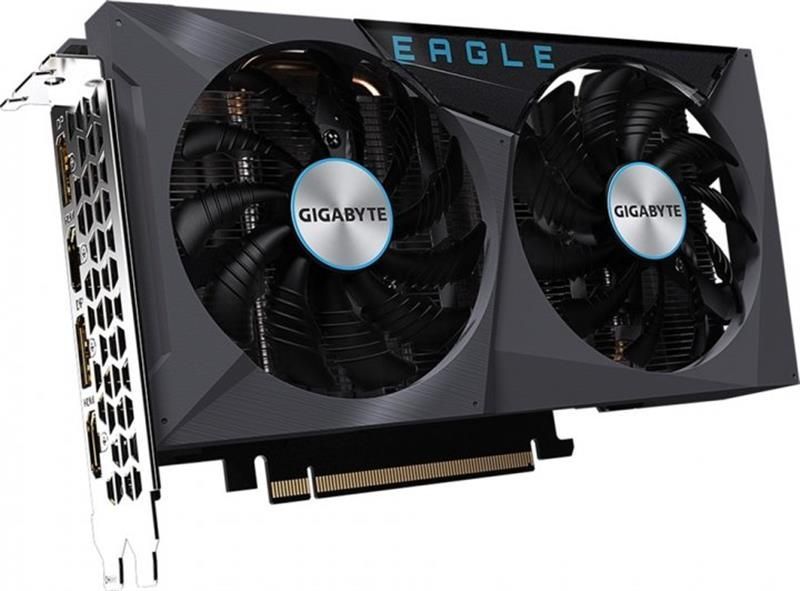Відеокарта GF RTX 3050 8GB GDDR6 Eagle Gigabyte (GV-N3050EAGLE-8GD) 410330 фото