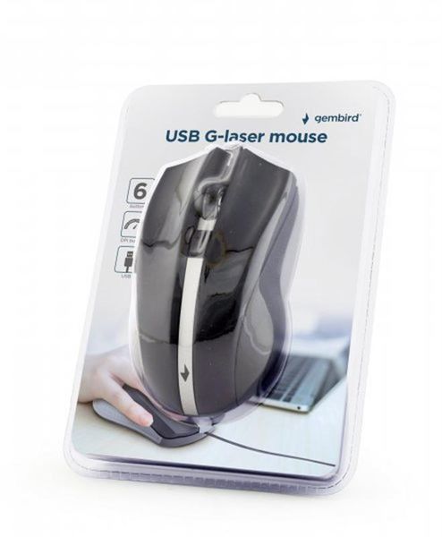 Миша Gembird MUS-GU-02 Black 367668 фото