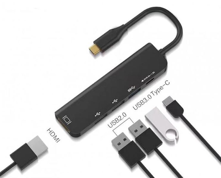 Концентратор USB-C XoKo AC-405 467315 фото