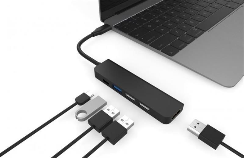 Концентратор USB-C XoKo AC-405 467315 фото