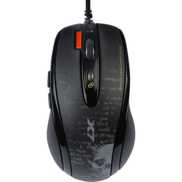 Миша A4Tech F5 Black V-Track F5 USB (Mystic Black) фото