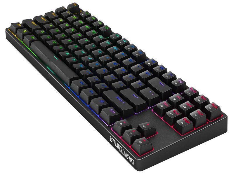 Клавіатура 1stPlayer MK8 Lite Gateron Blue Switch 448928 фото