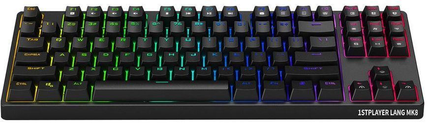 Клавіатура 1stPlayer MK8 Lite Gateron Blue Switch 448928 фото