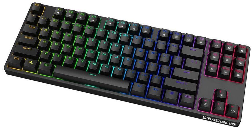Клавіатура 1stPlayer MK8 Lite Gateron Blue Switch 448928 фото