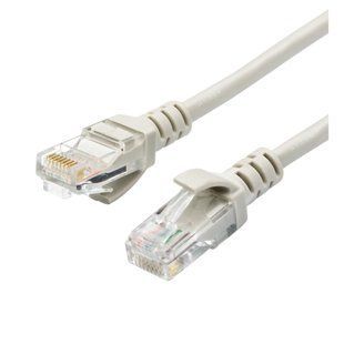 Патч-корд литий, UTP, RJ45, Cat.5e, 5m, сірий 4719 фото