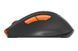 Миша бездротова A4Tech FG30 Black/Orange USB 276533 фото 3