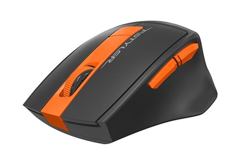 Миша бездротова A4Tech FG30 Black/Orange USB 276533 фото