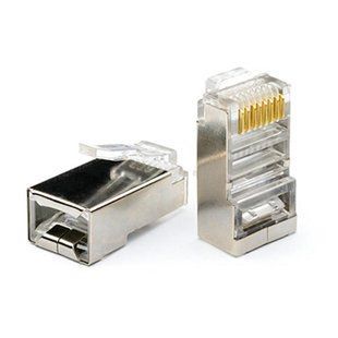 Конектор RJ45 Atcom (10698) екран 100 шт/уп 10698 фото
